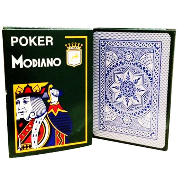 MODIANO ΜΠΛΕ ΤΡΑΠΟΥΛΟΧΑΡΤΑ CRISTALLO 14Τ