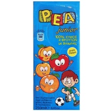 ΡΕΑ ΧΥΜΟΣ JUNIOR 4ΦΡ MΠΛE 250ML 27ΤΕΜ