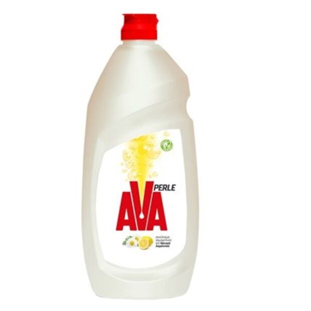 AVA PERLE ΥΓΡ.ΠΙΑΤΩΝ 900ML ΛΕΜΟΝΙ 12Τ