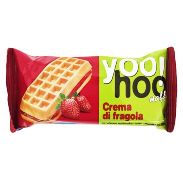 YOOHOO! ΒΑΦΛΑ ΜΕ ΦΡΑΟΥΛΑ 50ΓΡ