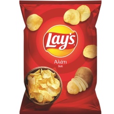 LAY'S ΠΑΤΑΤΑΚΙΑ ΑΛΑΤΙ 70ΓΡ 15Τ