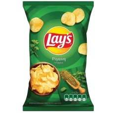 LAY'S ΠΑΤΑΤΑΚΙΑ ΡΙΓΑΝΗ 70ΓΡ 15Τ