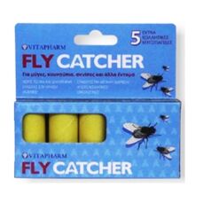 Fly catcher Οικολογικη Μυγοπαγίδα 4 τεμ. Καρουλάκι
