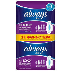 ALWAYS ΣΕΡΒΙΕΤΕΣ DUO LONG PACK 16T -1E