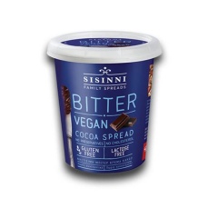 SISSINI ΜΠΛΕ VEGAN BITTER COCOA 400ΓΡ 12ΤΕΜ