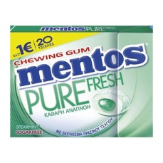 MENTOS PURE FRESH SLIM BOX 30GR SPEARMINT