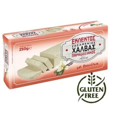ΠΑΡΑΔ.ΕΚΛΕΚΤΟΣ ΧΑΛΒΑΣ ΧΩΡΙΣ ΓΛΟΥΤΕΝΗ 250ΓΡ ΒΑΝΙΛΙΑ