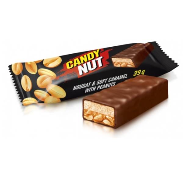 CANDY NUT NOUGAT AND SOFT CARAMEL WITH PEANUTS ΣΟΚΟΛΑΤΑ