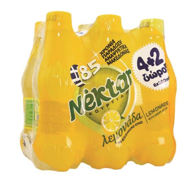 NEKTAR ΛΕΜΟΝΑΔΑ 280MLΧ6Τ 4+2 ΔΩΡΟ 4Τ