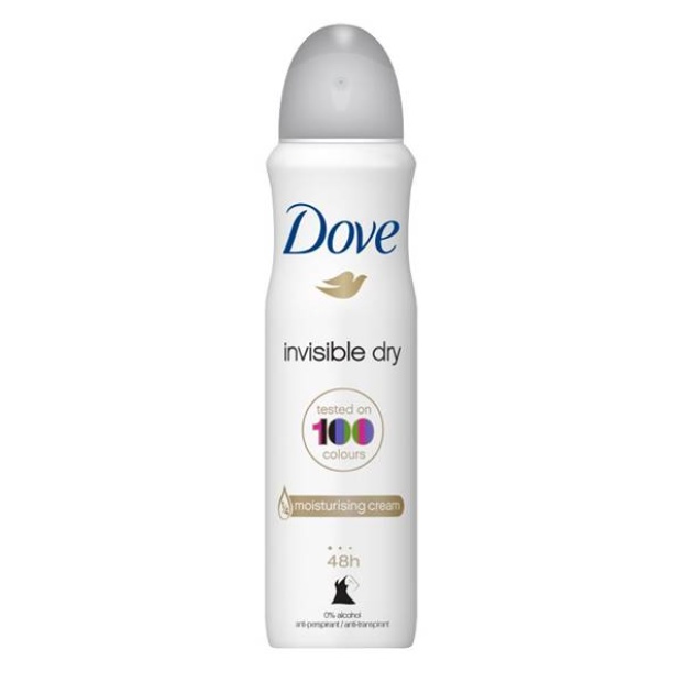 DOVE ΑΠΟΣΜ. SPRAY 125ML INVISIBLE 6Τ