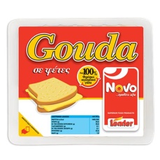 GOUDA ΓΕΡΜΑΝΙΑΣ ΦΕΤΕΣ 200ΓΡ 48%ΛΙΠ NOVO 12Τ GOUDA ΓΕΡΜΑΝΙΑΣ ΦΕΤΕΣ 200ΓΡ 48%ΛΙΠ NOVO 12Τ