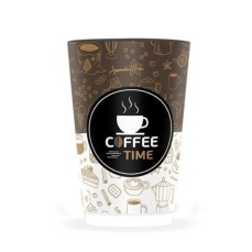 ΠΟΤΗΡΙ ΧΑΡΤΙΝΟ COFFEE TIME DOUBLE WALL 50Τ 12οζ ΣΤΕΝΟ 20ΚΙΒ