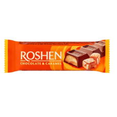 ROSHEN MILK CHOCOLATE BAR WITH CARAMEL FILLING 30GR 30T