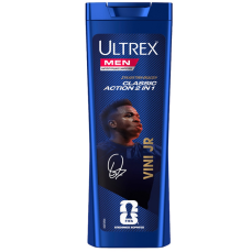 ULTREX ΣΑΜΠΟΥΑΝ 360ML ΓΙΑ ΚΑΘΕ ΤΥΠΟ ΜΑΛΛΙΩΝ 2IN1 12Τ