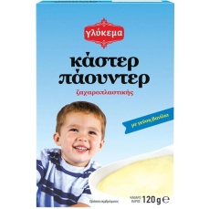 ΓΛΥΚΕΜΑ ΚΑΣΤΕΡ ΠΑΟΥΝΤΕΡ 120ΓΡ 10Τ ΓΛΥΚΕΜΑ ΚΑΣΤΕΡ ΠΑΟΥΝΤΕΡ 120ΓΡ 10Τ