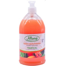 ALLWAYS ΥΓΡΟ ΚΡΕΜΟΣΑΠΟΥΝΟ TROPICAL 1L 12Τ