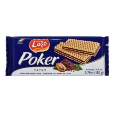 LAGO POKER ΚΑΚΑΟ ΓΚΟΦΡΕΤΑ 150 ΓΡ