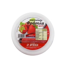 PRAXIS ΜΕΡΜΕΛΑΔΑ ΦΡΑΟΥΛΑ 400ΓΡ ΤΑΠΕΡ 12ΤΕΜ