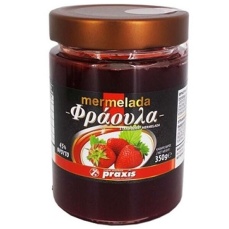 PRAXIS ΜΑΡΜΕΛΑΔΑ ΦΡΑΟΥΛΑ (45%) 350GR ΒΑΖΟ PRAXIS ΜΑΡΜΕΛΑΔΑ ΦΡΑΟΥΛΑ (45%) 350GR ΒΑΖΟ
