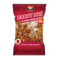 ΤΡΑΓΑΝΟΜΑΝΙΑ PARTY MIX  ΚΡΑΚΕΡ 350ΓΡ 10ΤΕΜ
