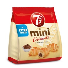 7DAYS ΚΡΟΥΑΣΑΝ MINI 103ΓΡ ΜΕ ΚΡΕΜΑ KAKAO 12ΤΕΜ