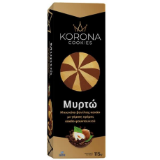 KORONA ΜΠΙΣΚΟΤΑ ΜΥΡΤΩ ΜΕ ΓΕΜΙΣΗ KAKAO 105ΓΡ 12Τ