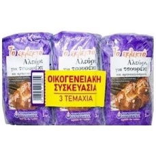 ΤΟ ΕΚΛΕΚΤΟ ΑΛΕΥΡΙ ΓΙΑ ΤΣΟΥΡΕΚΙ 1ΚΙΛ ΣΕΤ 3Χ1ΚΙΛΟ