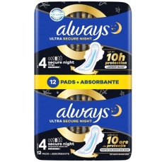 ALWAYS ΣΕΡΒΙΕΤΕΣ ULTRA SECURE NIGHT12TEM 12KIB