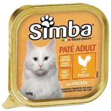 SIMBA ΓΑΤΟΤΡΟΦΗ ΠΑΤΕ ΚΟΤΑ 100ΓΡ 32T