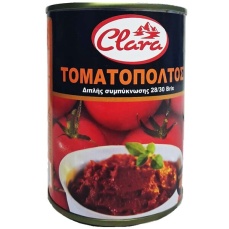CLARA ΤΟΜΑΤΟΠΟΛΤΟΣ ΔΙΠΛ.ΣΥΜΠ.400ΓΡ 24ΤΕΜ