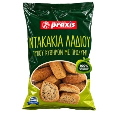 PRAXIS ΝΤΑΚΑΚΙΑ ΛΑΔΙΟΥ ΜΕ ΠΡΟΖΥΜΙ 400ΓΡ 18Τ