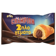 CHAMPION ΚΡΟΥΑΣΑΝ 2ΠΛΟ ΓΕΜΑΤΟ ΠΡΑΛΙΝΑ 100ΓΡ 20Τ