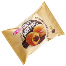 HAPPY MUFFINS ΚΕΙΚ ΣΟΚΟΛΑΤΑ (24Χ40ΓΡ)