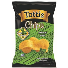 TOTTIS CHIPS ΡΙΓΑΝΗ(1Ε) 125GR